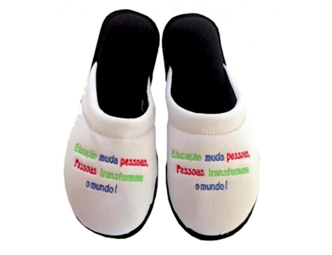 Pantufas e Chinelos personalizados