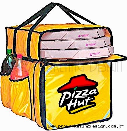 Mochilas para transporte de Pizzas