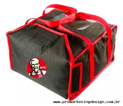 Bolsa Térmica Pra Transporte de Pizzas e marmitex