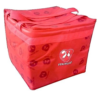 Bolsa térmica porta pizzas personalizada em nylon 70